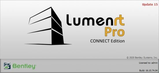 Bentley LumenRT CONNECT Edition Update 15 v16.15.74.04 x64