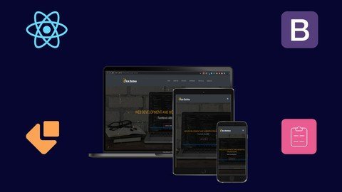 Build Portfolio App | With ReactJS Bootstrap 4