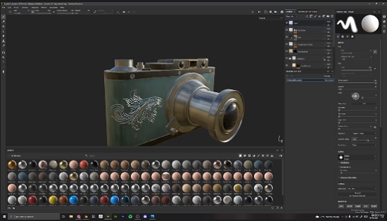 Vintage Camera Creation in Blender 3D and Substance Painter