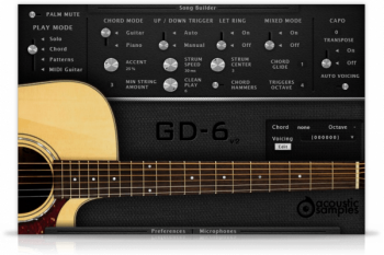 Acousticsamples GD-6 Acoustic Guitar for UVI Falcon