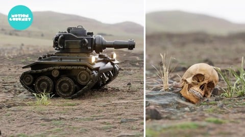 Create and Animate Tank & Machine in Blender 2.93