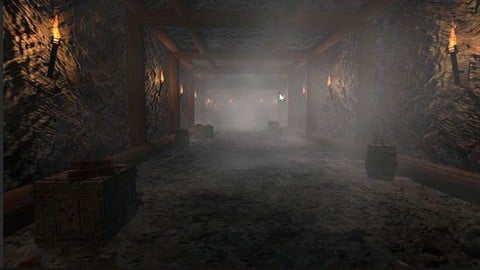 Make a horror Tunnel Design game in Unity