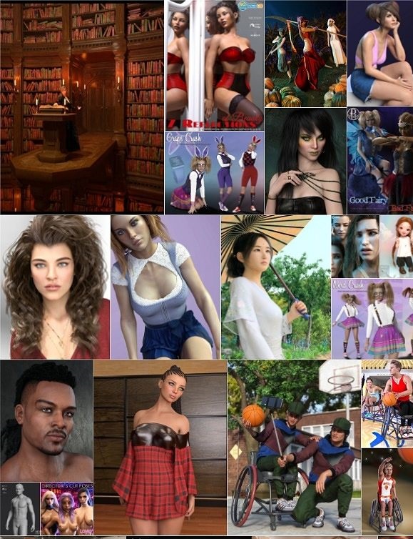 Daz 3D, Poser Bundle 5 January 2021