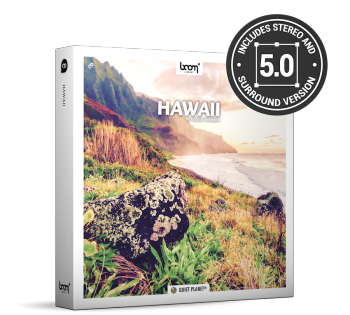 Boom Library Hawaii STEREO & SURROUND WAV