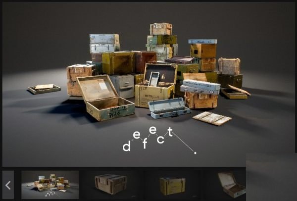 Unreal Engine Asset – Military Crates Vol.1