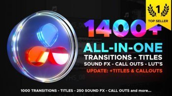 Videohive Transitions Library for DaVinci Resolve