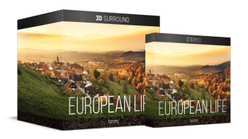 Boom Library European Life 3D Surround / Stereo WAV