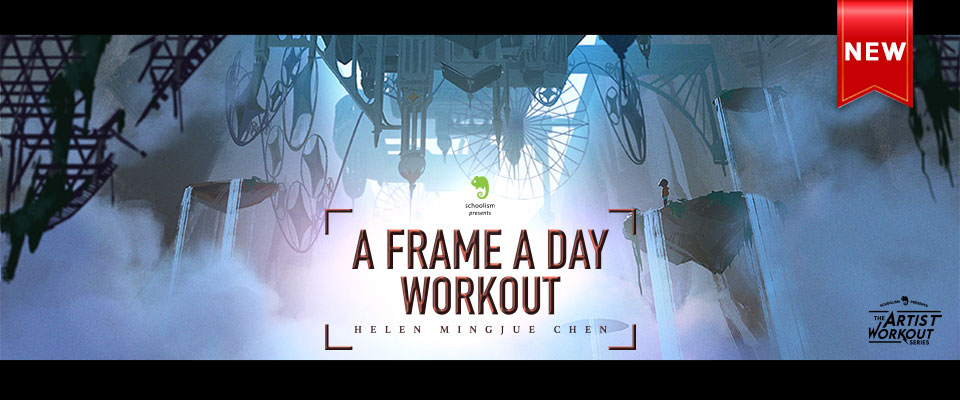 Schoolism – A Frame A Day Workout with Helen Mingjue Chen