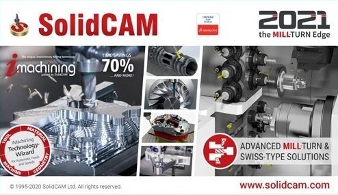 SolidCAM 2021 SP1 HF1 for SolidWorks 2012-2021 x64 Multilanguage