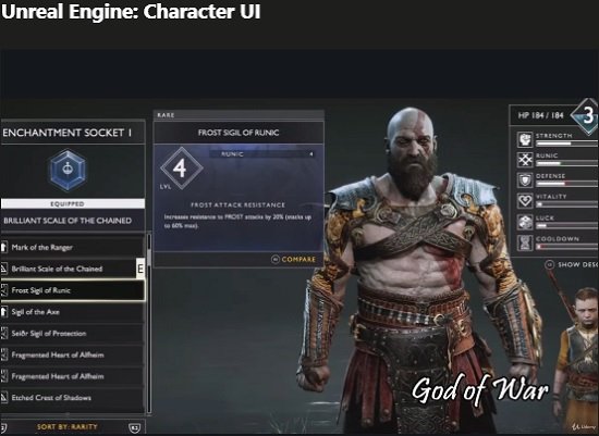 Unreal Engine: Character UI