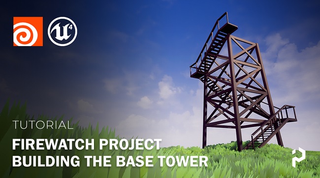 Gumroad – Houdini 18.5 – Firewatch Project – Building the Base Tower