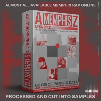 Memphis A-Z Mega Pack by DJ Sacred WAV FL STUDiO
