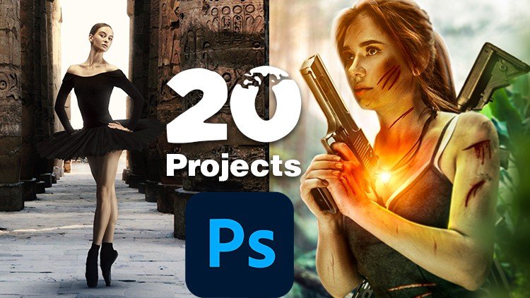 Photoshop Pro Masterclass – 20 Compositing Projects