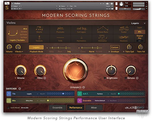 Audiobro Modern Scoring Strings Expanded Legato KONTAKT
