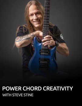 GuitarZoom Power Chord Creativity with Steve Stine TUTORiAL