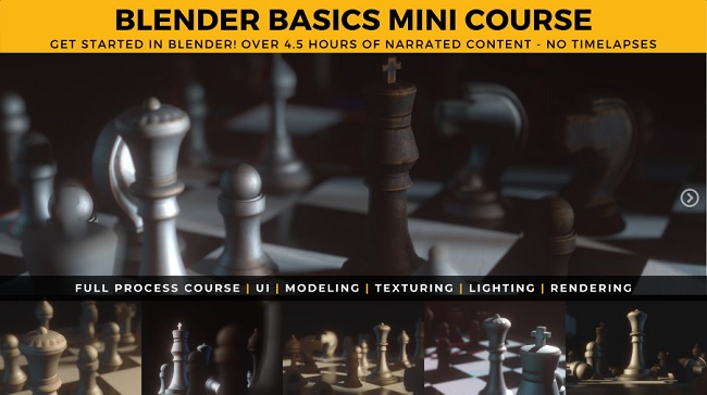 Artstation – Blender Basics Mini Course