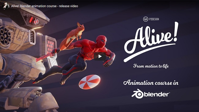 Gumroad – Alive! Animation course in Blender