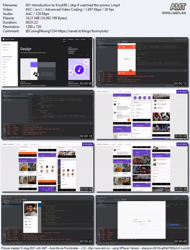 KivyMD Python - Build Mobile apps using Material Design