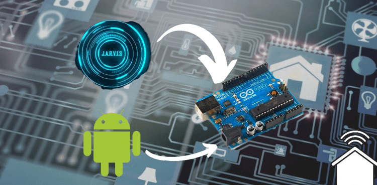 Home Automation using Arduino, Smart Phone App and JARVIS AI