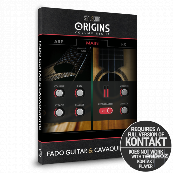 Sonuscore Origins vol. 8: Fado Guitar & Cavaquinho KONTAKT