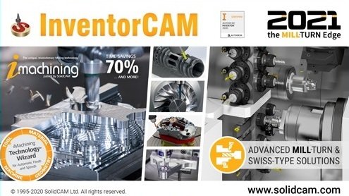 InventorCAM 2021 SP4 for Autodesk Inventor 2018-2022 x64 Multilanguage