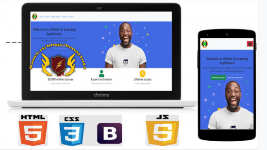 New Web development package (HTML5/CSS3/ BOOTSTRAP5/JS) 2022