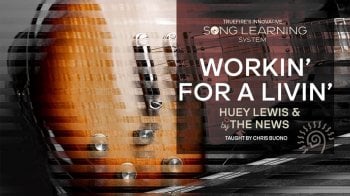 Truefire Chris Buono's Song Lesson: Workin' For A Livin' Tutorial screenshot