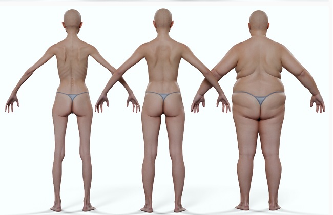 3DScan – Morphable Female and Male Base Mesh