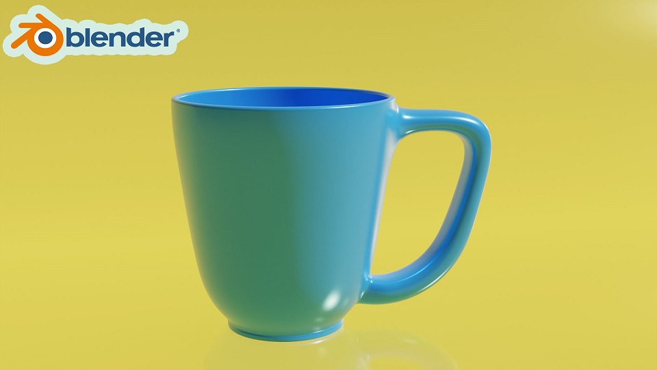 Create a CUP in Blender [Your Daily Practice]