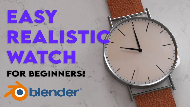 Blender 3D: Easy Hyper Realistic Watch