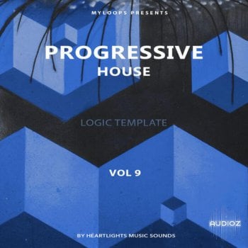 Heartlights Music Sounds Progressive House Template Vol.9 for Logic Pro X-DECiBEL