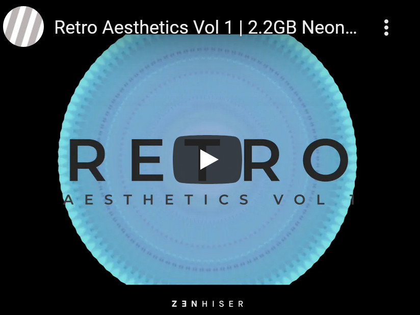 Zenhiser Retro Aesthetics Vol 1 WAV SYLENTH1 SPIRE MIDI