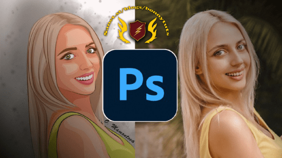 Photoshop drawing: how to draw a portrait for beginners