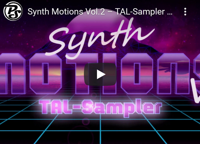 Particular Sound de Synth Motions Vol 2 Togu Audio Line TAL Sampler Edition MAC / WIN PRESETS WAV