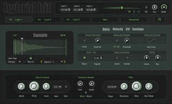 dvCompTools Hybrid Hit Content for HALion