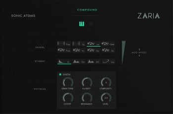 Sonic Atoms Zaria Content for HALion
