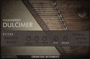 Cinematique Instruments Hammered Dulcimer Content for HALion