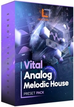 Mercurial Tones Analog Melodic House Presets pack VITAL Wav Midi