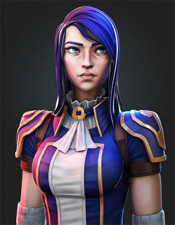 Gumroad – Caitlyn: Character Creation in Blender