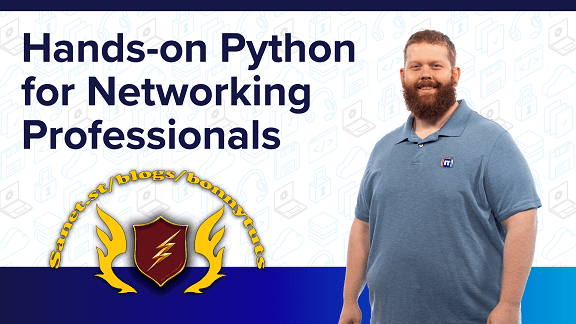 ITProTV – Hands-on Python for Networking Professionals