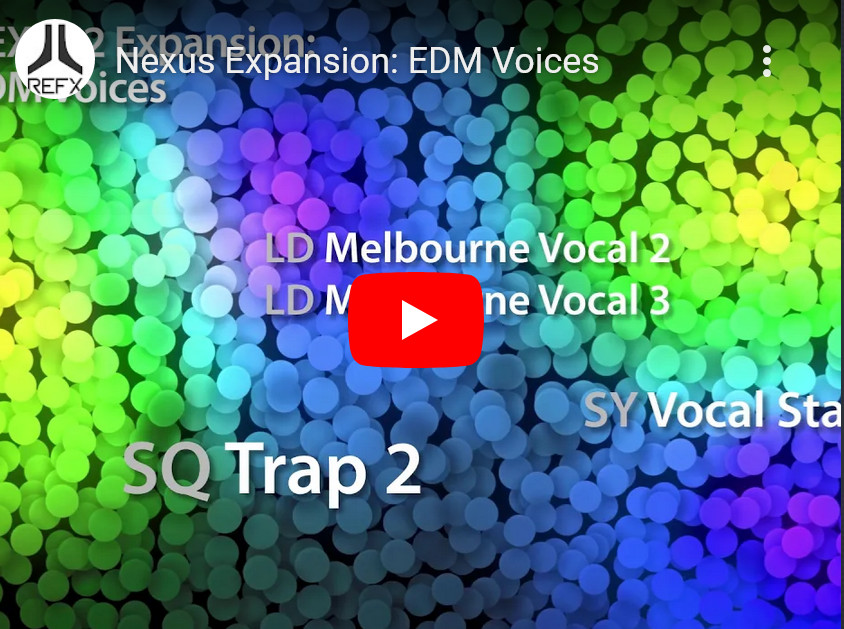 ReFX Nexus 3 Expansion EDM Voices
