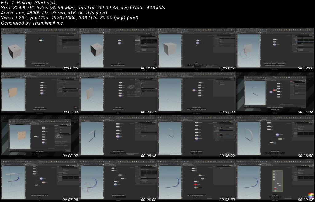 Houdini Tutorial Procedural Modeling