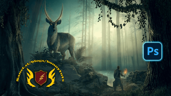 Photoshop advanced manipulation course – The great deer