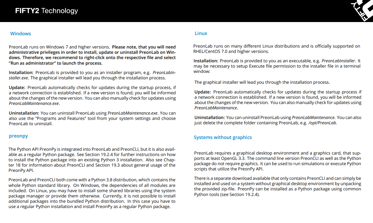 FIFTY2 PreonLab 5.2.5