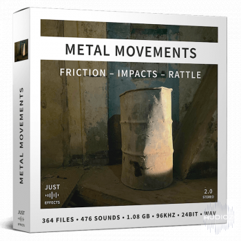 Just Sound Effects Metal Movements STEREO Version WAV