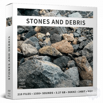 Just Sound Effects Stones and Debris WAV