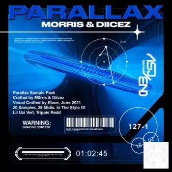 M0RRIS Parallax Sample Pack [Loops + MIDI’S] WAV MIDi-FANTASTiC