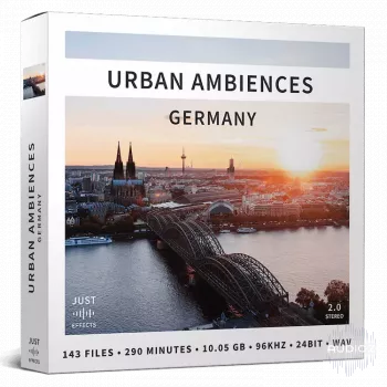 Just Sound Effects Urban Ambiences WAV