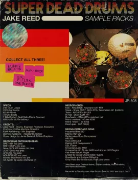 Jake Reed Music Super Dead Drums Sample Pack WAV-FANTASTiC