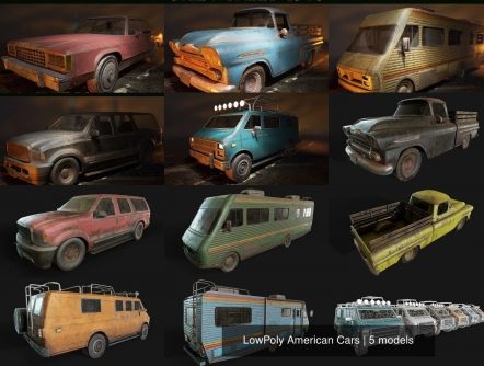 Reallusion – Old American Cars Collection